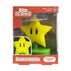 SUPER MARIO SUPER STAR ICON LIGHT