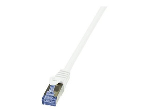 LOGILINK CQ4031S LOGILINK - Patchcord kat.6A/7, 600MHz S/FTP PIMF PrimeLine biały 1,00m