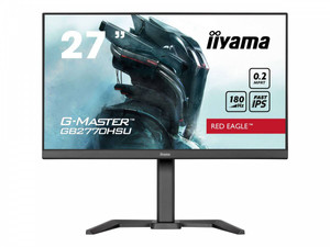 IIYAMA GB2770HSU-B6 G-Master Red Eagle 27inch Fast IPS FHD FreeSync Premium 180Hz 1100:1 300cd/m2 0.2ms HDMI DP 4xUSB Black Speakers