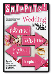 Snippits! Wedding - znaczniki ślub