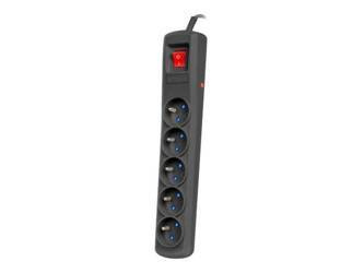 ARMAC R5/CZ/15 Armac Listwa Zasilająca R5 (5 GNIAZD) 1.5M czarna
