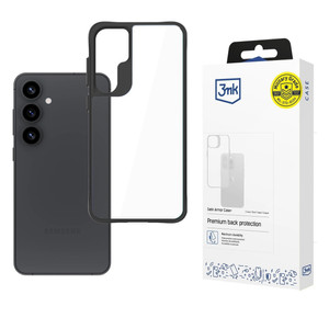 Etui 3mk Satin Armor Case+ na Samsung Galaxy S25 - przezroczyste