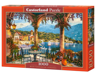 Puzzle 1000 Mediterranean Veranda C-105120-2