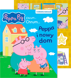 Nowy dom Peppy. Activity z naklejkami. Świnka Peppa. Chrum... Chrum...
