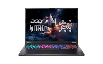 Acer | Nitro 18 AI AN18-61-R25V | Obsidian Black | 18 " | IPS | WQXGA | 2560 x 1600 pixels | AMD Ryzen AI 7 | 350 | 16 GB | DDR5 | Solid-state drive c