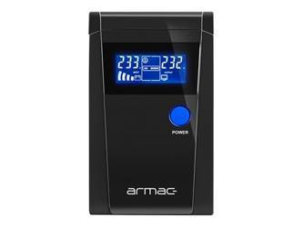 ARMAC O/850E/PSW Armac UPS OFFICE Pure Sine Wave 850VA LCD 2x FR 230V, metalowa obudowa
