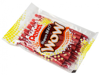 Długopis 0,7 mm BK417 czerwony 10 szt.