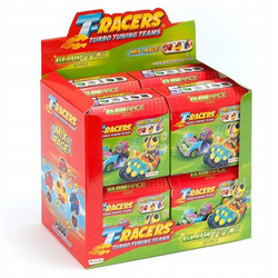 T-RACERS IV GLOW RACE CAR & RACER BOX