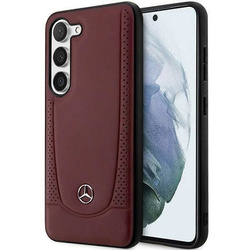 Etui Mercedes Leather Urban Bengale na Samsung Galaxy S23+ - czerwone