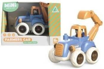 Traktor z łyżką napęd frykcyjny