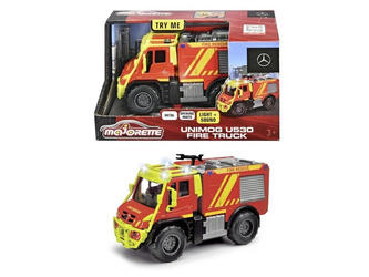 Majorette Straż pożarna Unimog 13cm