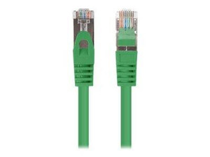 LANBERG Patchcord Cat.6 FTP 0.25m green 10-pack