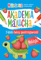 2 latek ćwiczy spostrzegawczość. Akademia malucha