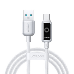 Kabel Joyroom S-A55 StarFlight 66W USB-A - USB-C 1,2m - biały