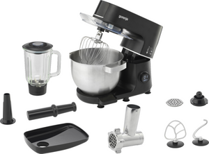 Gorenje | Kitchen Machine | MMC1000SCB | 1000 W | Number of speeds 12 | Bowl capacity 6 L