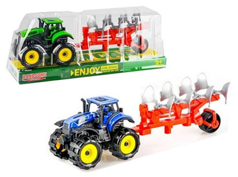 Traktor z przyczepą MIX