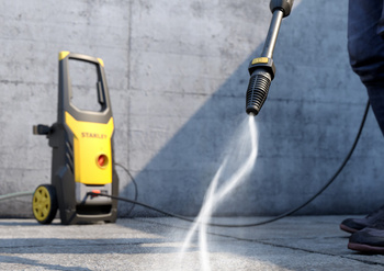 STANLEY SXPW14PE High Pressure Washer with Patio Cleaner (1400 W, 110 bar, 390 l/h) | Stanley 1400 W | 110 bar | 390 l/h