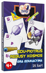 Karty do gry Edu piotruś rebusy kosmos