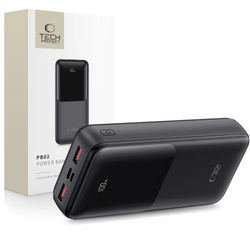 Powerbank Tech-Protect PB02 20000mAh 22.5W - czarny