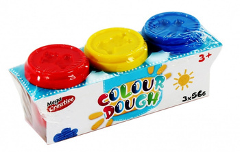 Zestaw Masa plastyczna 3 kolory colour dough