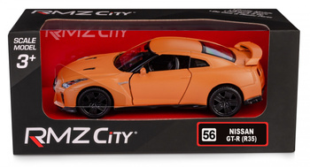 RMZ City Nissan GT-R (R35) Matte pomarańczowy w skali 1:38