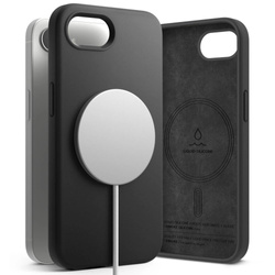 Etui Ringke Silicone Magsafe na iPhone 16e - czarne