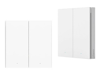 AQARA Smart Wall Double Wireless Switch H1 No Neutral ZIGBEE 3.0 WS-EUK02