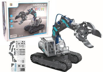 Pojazd hydrauliczny z chwytakiem cuda mechaniki