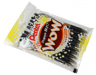 Długopis 0,7 mm BK417 czarny 10 szt.