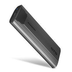 Obudowa zewnętrzna Axagon do dysk&amp;oacute;w M.2 NVMe &amp;amp; SATA SSD/USB-C 3.2 G2, 30-80mm, UASP, TRIM czarna