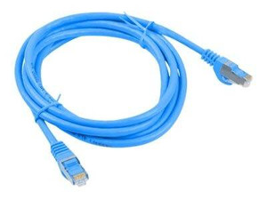 LANBERG PCF6-10CC-0050-B Lanberg Patchcord RJ45 cat.6 FTP 0.5m niebieski