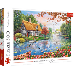 Puzzle 500 Cicha przystań 37476
