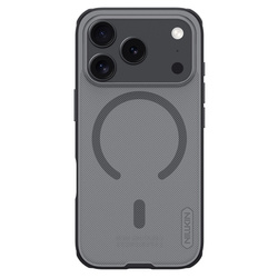 Super Frosted Shield Pro Magnetic Case IP17 Pro Transparent black