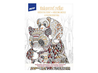 Kolorowanka antystresowa Miłość i rodzina królestwo zwierząt  5301178