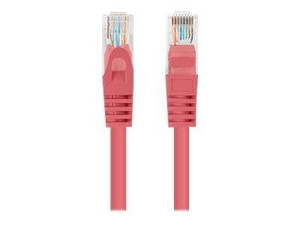 LANBERG Patchcord Cat.6 UTP 0.25m red 10-pack
