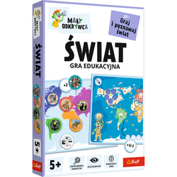 Gra Świat Mały odkrywca Rodzina Treflików 02807