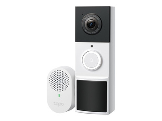 TP-LINK Video Doorbell Camera | Tapo D210 | 3 MP | 1.18mm/F1.8 | IP65 | H.264 | Micro SD, Max. 512