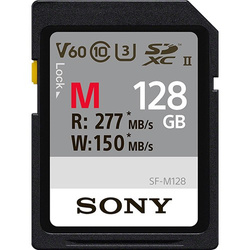 Sony 128 GB SF-M Series UHS-II SD Memory Card | Sony | 128 GB | SDXC | Flash memory class 10