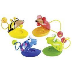 Kolorowe kastaniety zwierzątka 1 szt. mix