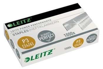 LEITZ 55700000 Zszywki Power Performance P3 24/6 pudełko 1000 zszywek