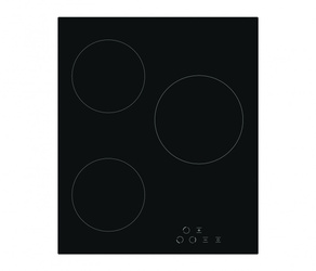 Simfer | Hob | H4.030.DECSP | Vitroceramic | Number of burners/cooking zones 3 | Touch | Black
