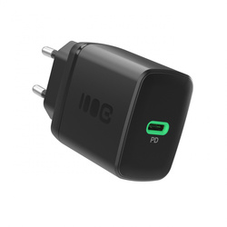 Greencell PowerSource Solo30 Czarna Ładowarka sieciowa 30W USB-C Power Delivery
