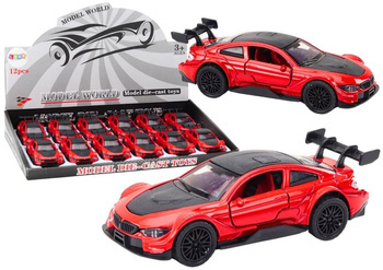 Auto sportowe 1:32 z napędem czerwone