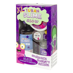 Zestaw super slime xl glow in the dark