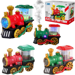 Lokomotywa światło i dźwięk, dym z komina MIX