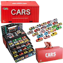 Autka z napędem pull-Back 48szt