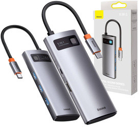ADAPTER HUB STACJA USB-C Baseus 5w1 HDMI PD 100W