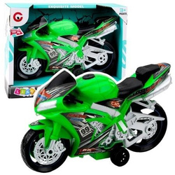 Motor wyścigowy zielony