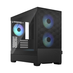 Fractal Design | Pop Mini Air RGB | Side window | Black TG Clear Tint | mATX, Mini ITX | Power supply included No | ATX