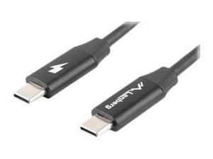 LANBERG USB-C M/M 2.0 cable 0.5m Quick Charge 4.0 black